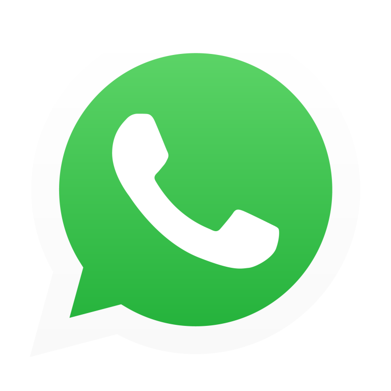 Logo de WhatsApp, un téléphone vert dans une bulle de message.